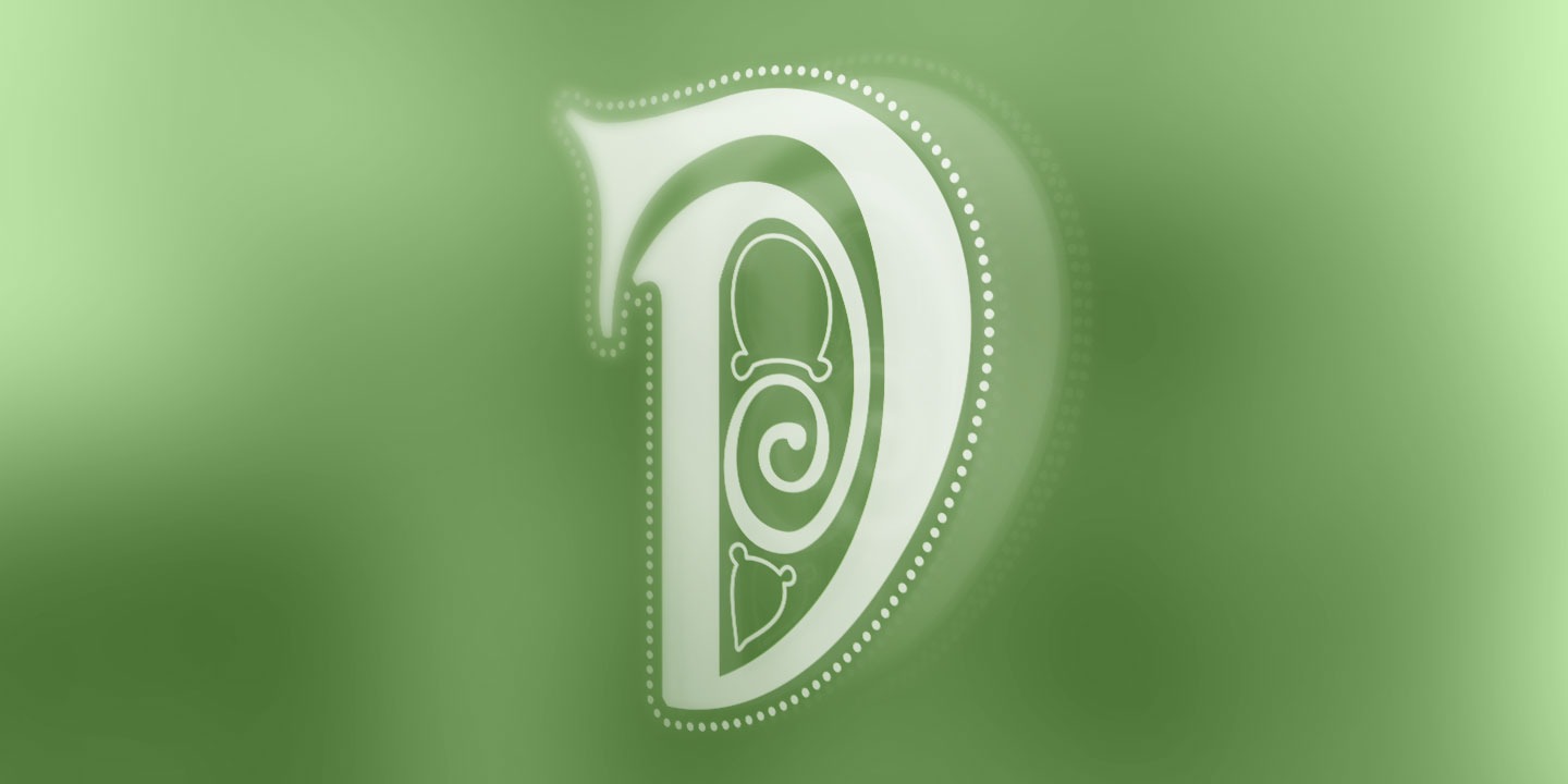 Przykładowa czcionka Celtic Spiral #6